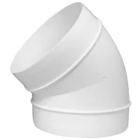 Угол Europlast AL150-45 Пластик / Белый