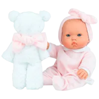 Păpușă Marina & Pau Teddy Blanket 372 poopsie / 3+