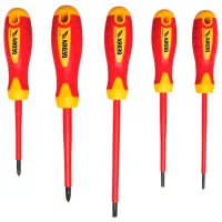 Набор изолированных отверток Dedra 5902628007377 Количество в наборе: 5