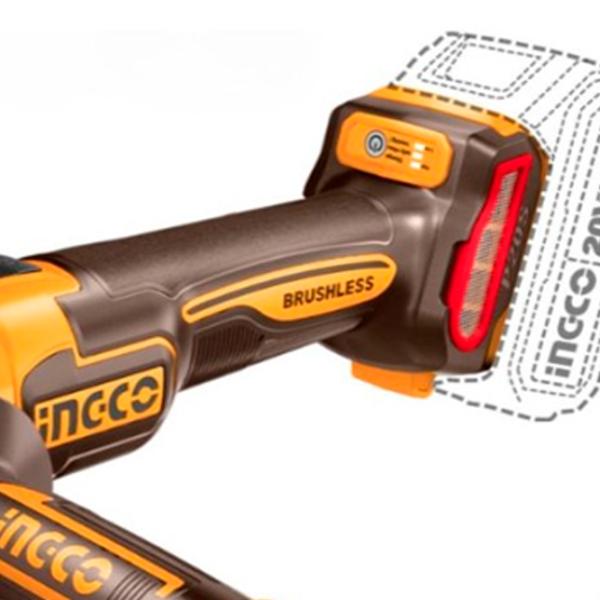 Polizor INGCO CAGLI4128112 Unghiular / / Black photo 5