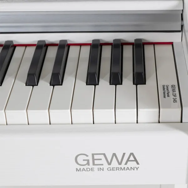 Pian electric GEWA DP345 Acustic / 88 clape / Split / White photo 4