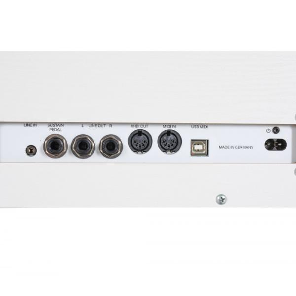Pian electric GEWA DP345 Acustic / 88 clape / Split / White photo 6