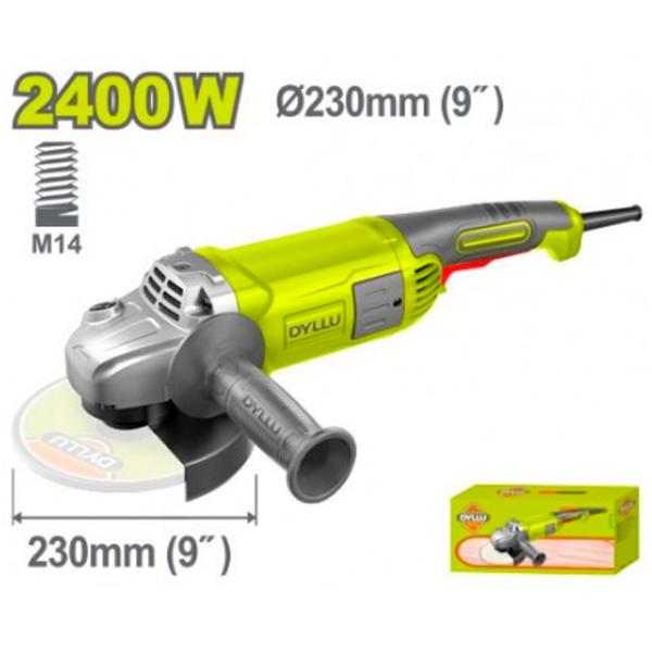 Polizor DYLLU DTAG852401 Unghiular / 2400 W / Green photo 1