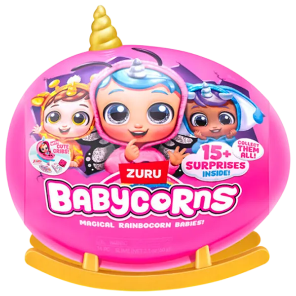 Păpușă Zuru Babycorns 92107 poopsie / 3+ photo 1