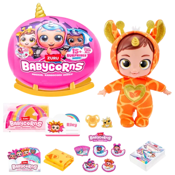 Păpușă Zuru Babycorns 92107 poopsie / 3+ photo 4