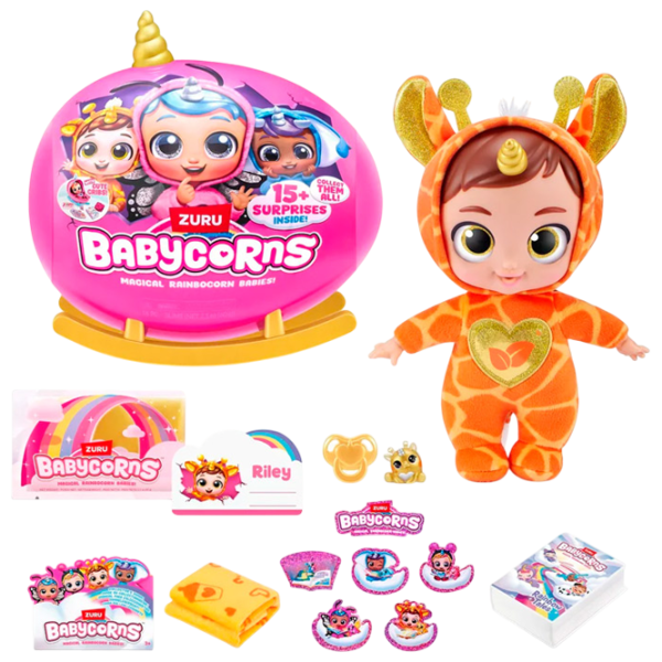 Păpușă Zuru Babycorns 92107 poopsie / 3+ photo 4