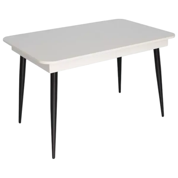 Set masă și scaune Evelin DT 432-1R B + 6 XR-154B Dreptunghiulară / PAL / Dark Gray photo 2