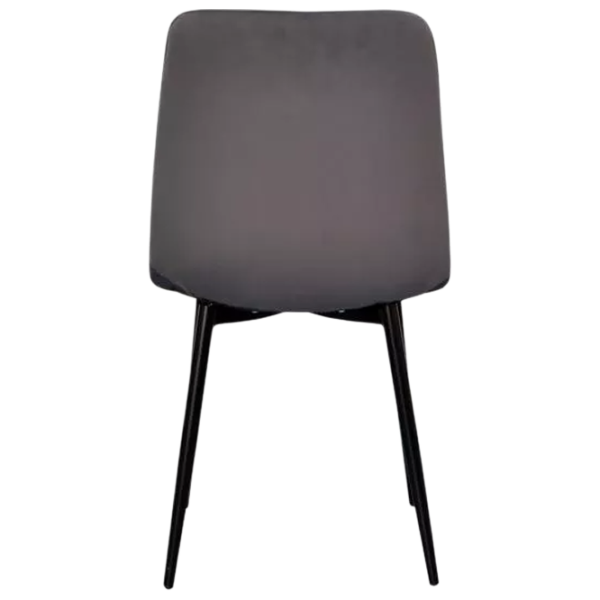 Set masă și scaune Evelin DT 432-1R B + 6 XR-154B Dreptunghiulară / PAL / Dark Gray photo 4