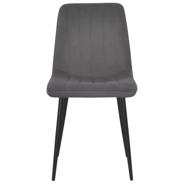 Set masă și scaune Evelin DT 432-1R B + 6 XR-154B Dreptunghiulară / PAL / Dark Gray photo 5