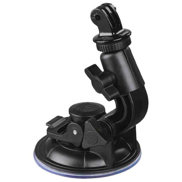 Suport pentru cameră action Hama Suction Mount with Ball Head 360 Black photo 1