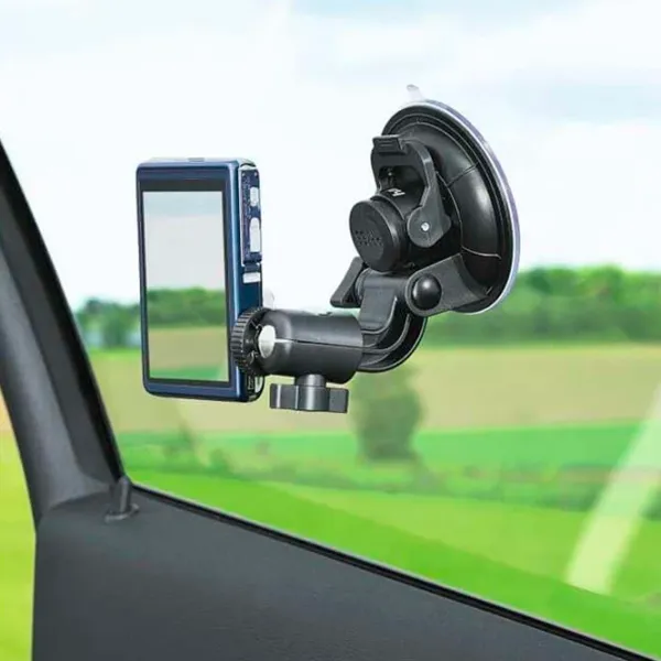 Suport pentru cameră action Hama Suction Mount with Ball Head 360 Black photo 5