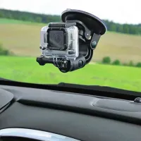 Подставка для экшн-камеры Hama Suction Mount with Ball Head 360 Черный photo 7