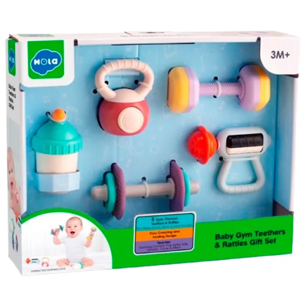 Игрушка для прорезывания зубов Hola Toys HE7900 от 3 месяцев photo 1