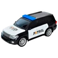 Mașină ChiToys Police Patro МЕ03.271  / 2.4 GHz / White Black