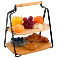 Поднос Tadar Bamboo Tray Прямоугольная / Дерево photo 6