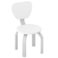 Детский стул Veres 46.400.2.13 2 года / Белый