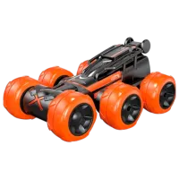 Mașină ChiToys Six Wheleed Stunt Car МЕ03.276  / 2.4 GHz / Black Orange