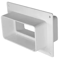 Соединитель с пластиной Europlast KFF Пластик / Белый