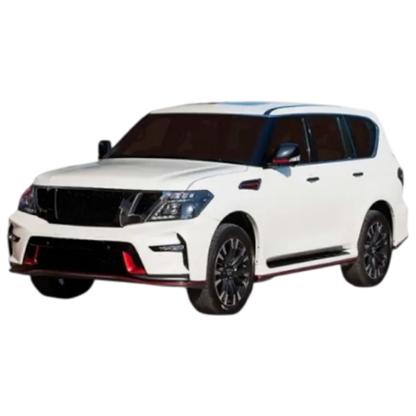 Mașină Optmarket Nissan Patrol Nismo МЕ03.280  / 2.4 GHz / Black White photo 1