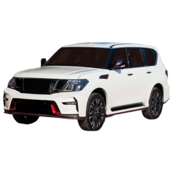 Mașină Optmarket Nissan Patrol Nismo МЕ03.280  / 2.4 GHz / Black White photo 1