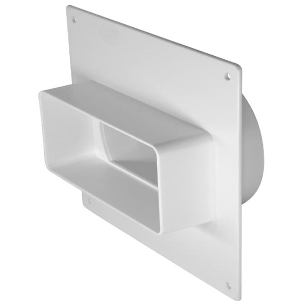 Соединитель воздуховода Europlast KFSD Пластик / Белый photo 1