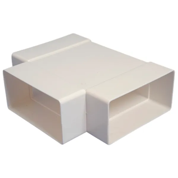 Тройник вентиляционный Europlast KT Пластик / Белый photo 1