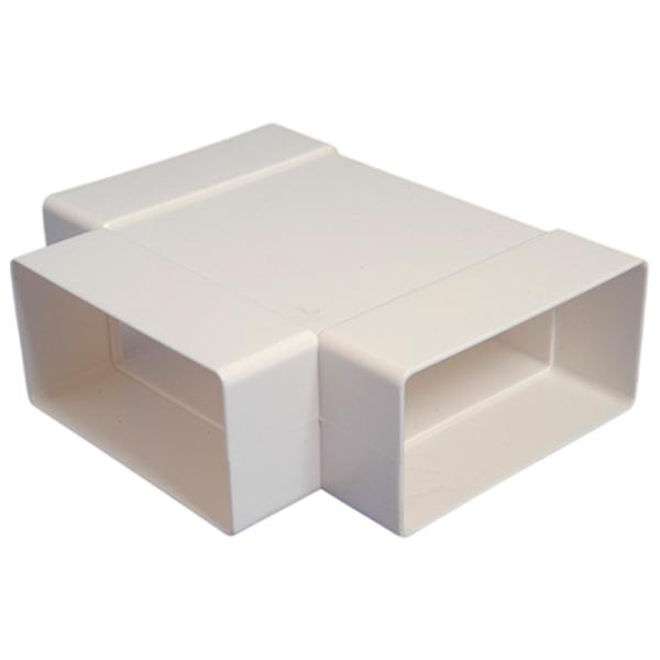 Тройник вентиляционный Europlast KT Пластик / Белый photo 1