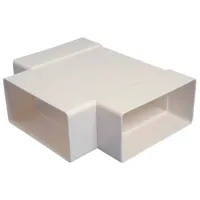 Teu de ventilare Europlast KT Plastic / White
