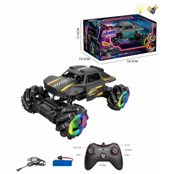 Mașină ChiToys Flash Wheel МЕ03.282  / 2.4 GHz / Yellow Black photo 4