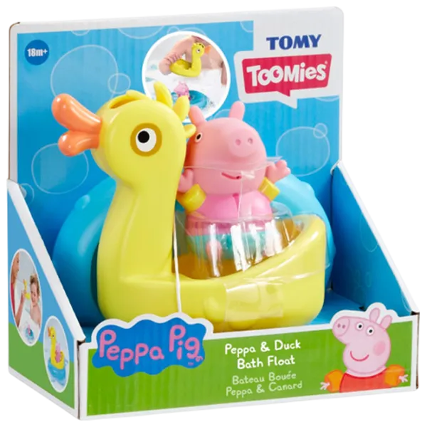 Jucării de baie Tomy Peppa Pig de la 6 luni photo 2