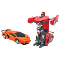 Mașină-transformer ChiToys Transformation МЕ03.272 / 2.4 GHz / Gray Multicolor photo 2
