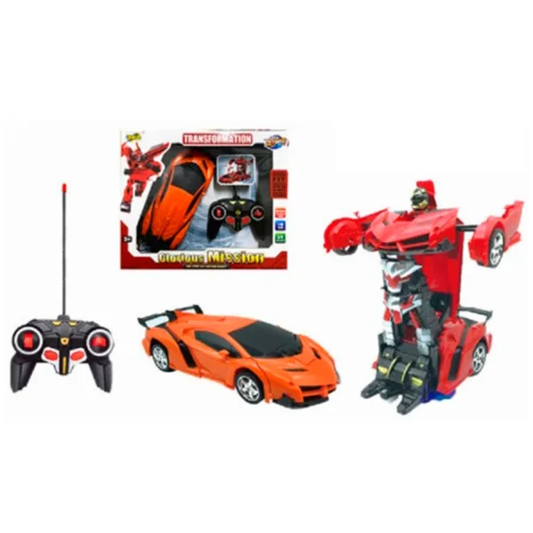 Mașină-transformer ChiToys Transformation МЕ03.272  / 2.4 GHz / Gray Multicolor photo 4