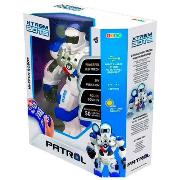 Робот Xtrem Bots Patrol  Белый photo 4