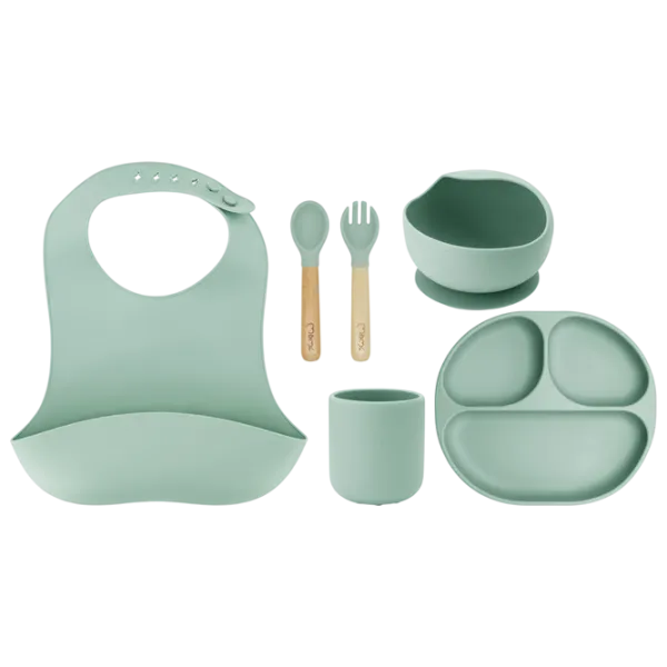 Набор MoMi Ami Унисекс / 6+ месяцев / Зеленый photo 1