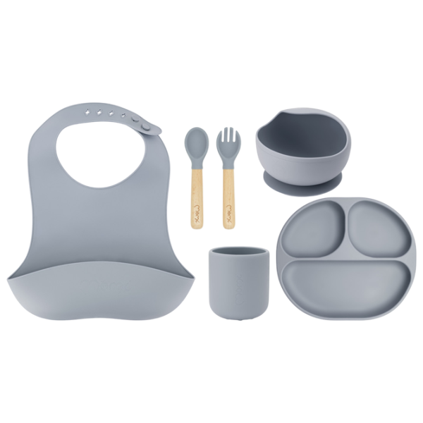 Set MoMi Ami Unisex / 6+ luni / Gray photo 1