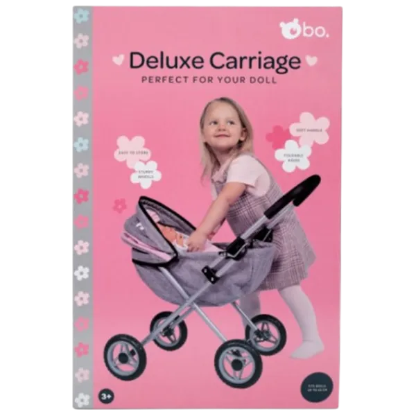 Коляска для кукол Bo. Deluxe Pram BD2103ML Прогулочная / 2+ photo 3