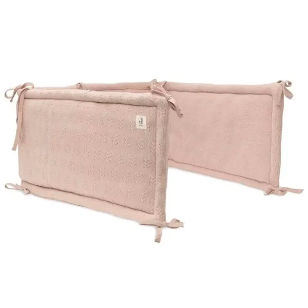 Elemente de protecție și siguranță Jollein Knit Wild Rose pentru pătuț photo 1