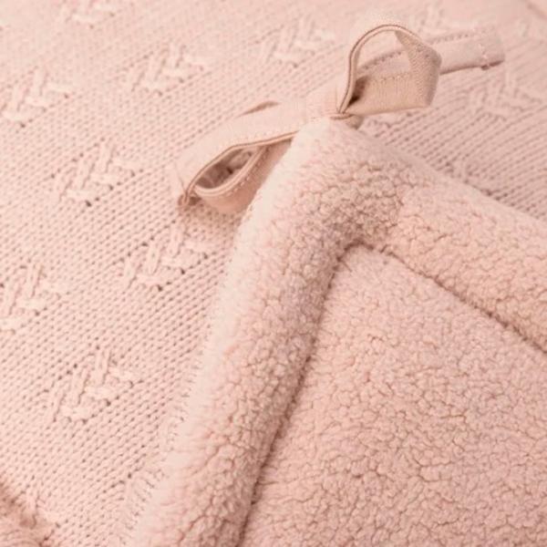 Elemente de protecție și siguranță Jollein Knit Wild Rose pentru pătuț photo 3