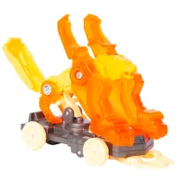 Mașină Screechers Wild Hellfire Tiger EU685002 / / Cream Orange photo 5