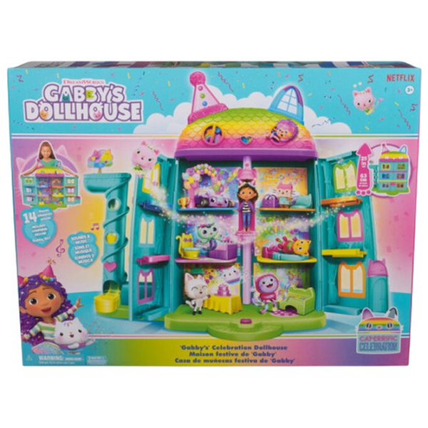 Set Spin Master Gabby´s purrfect Dollhouse Celebration 6070742 căsuță / 3+ photo 4