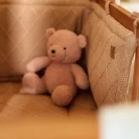 Средства защиты и безопасности Jollein Check Knit Biscuit для кроватки photo 5