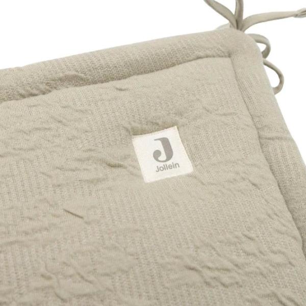 Elemente de protecție și siguranță Jollein Soft Waves Olive pentru pătuț photo 4
