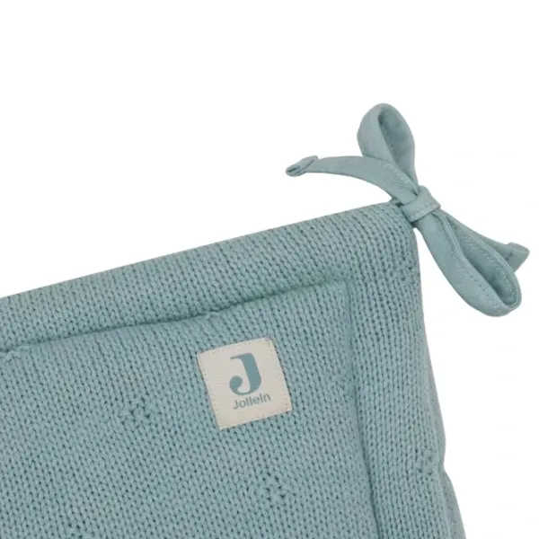 Elemente de protecție și siguranță Jollein Cosy Knit Sea pentru pătuț photo 2
