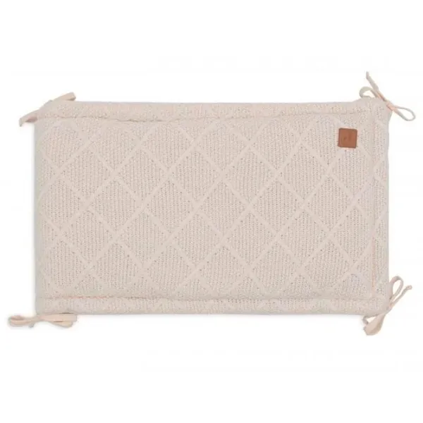 Elemente de protecție și siguranță Jollein Check Knit Oatmeal pentru pătuț photo 2