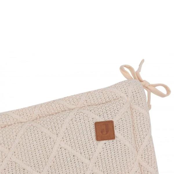 Elemente de protecție și siguranță Jollein Check Knit Oatmeal pentru pătuț photo 4