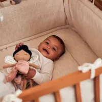 Elemente de protecție și siguranță Jollein Grain Knit Oatmeal pentru pătuț photo 6