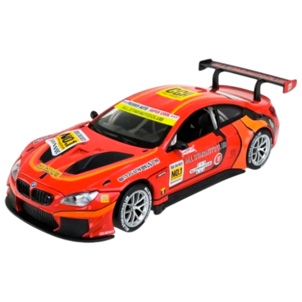 Mașină MSZ BMW M6 GT3 68278M  / / Yellow Red photo 1