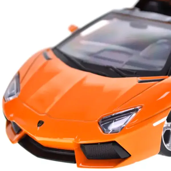 Mașină MSZ Lamborghini Aventador Roadster 68274A  / / Gray Orange photo 2