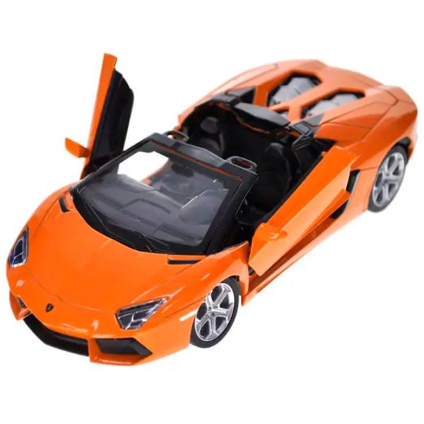 Mașină MSZ Lamborghini Aventador Roadster 68274A  / / Gray Orange photo 3