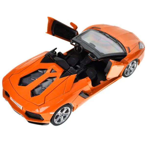 Mașină MSZ Lamborghini Aventador Roadster 68274A  / / Gray Orange photo 7